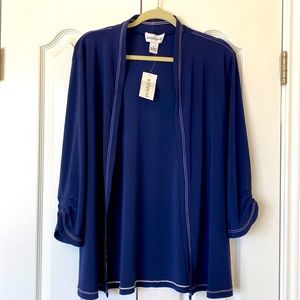 NWT peck&peck Navy Jacket